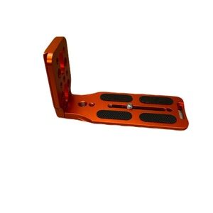 L bracket attachment for camera and tripod